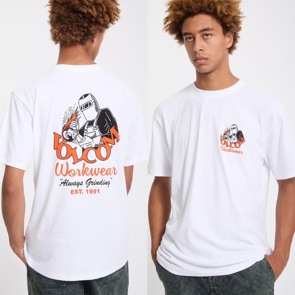 White Voidstone Volcom Outdoor - đánh giá và giá Streetwear Brand Tees